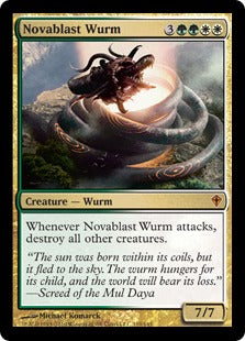 [119]【EN】【FOIL】新星破のワーム/Novablast Wurm【WWK】[M][多色]