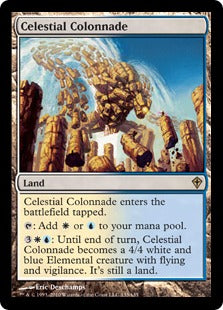 [133]【EN】【FOIL】天界の列柱/Celestial Colonnade【WWK】[R][土地]