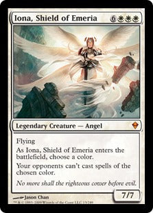[013]【EN】【FOIL】エメリアの盾、イオナ/Iona, Shield of Emeria【ZEN】[M][白]