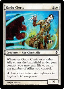 [030]【EN】【FOIL】オンドゥの僧侶/Ondu Cleric【ZEN】[C][白]