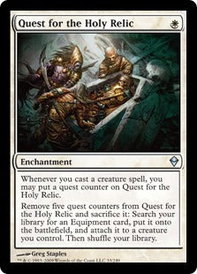 [033]【EN】聖なる秘宝の探索/Quest for the Holy Relic【ZEN】[U][白]