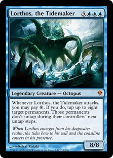 [053]【EN】潮汐を作るもの、ロートス/Lorthos, the Tidemaker【ZEN】[M][青]
