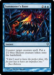 [071]【EN】【FOIL】召喚士の破滅/Summoner's Bane【ZEN】[U][青]