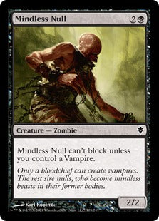 [103]【EN】【FOIL】愚鈍な虚身/Mindless Null【ZEN】[C][黒]