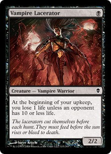 [115]【EN】【FOIL】吸血鬼の裂断者/Vampire Lacerator【ZEN】[C][黒]