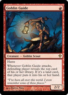[126]【EN】【FOIL】ゴブリンの先達/Goblin Guide【ZEN】[R][赤]