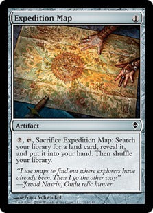 [201]【EN】探検の地図/Expedition Map【ZEN】[C][茶]