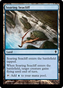 [225]【EN】【FOIL】飛翔する海崖/Soaring Seacliff【ZEN】[C][土地]