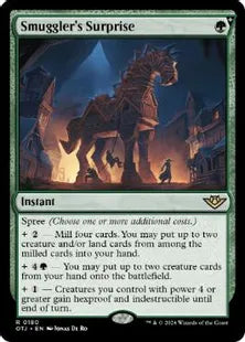 ★特価品★[180]【EN】【FOIL】密輸人の驚き【OTJ】[R][緑]