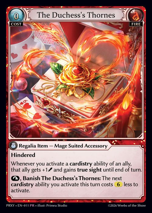 [011]【EN】The Duchess's Thornes【PRXY】[PR][Fire]