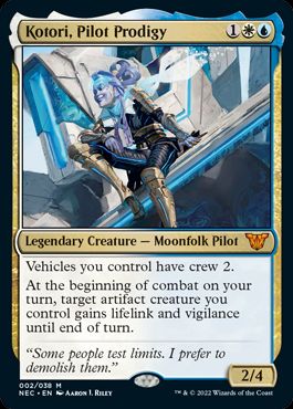[002]【EN】【FOIL】天才操縦士、コトリ/Kotori, Pilot Prodigy【NEC】[M][多色]