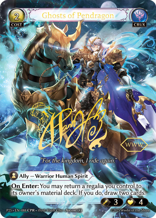 [088]【EN】【FOIL】Ghosts of Pendragon【P25】[CPR][Crux]