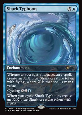 [028]【JP】【FOIL】サメ台風/Shark Typhoon【SCH】[R][青]