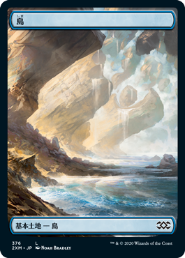 [376]【JP】【FOIL】島【2XM】[C][土地]