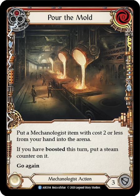 [014]【EN】Pour the Mold (赤)【ARC-UL】[R][Mechanologist]