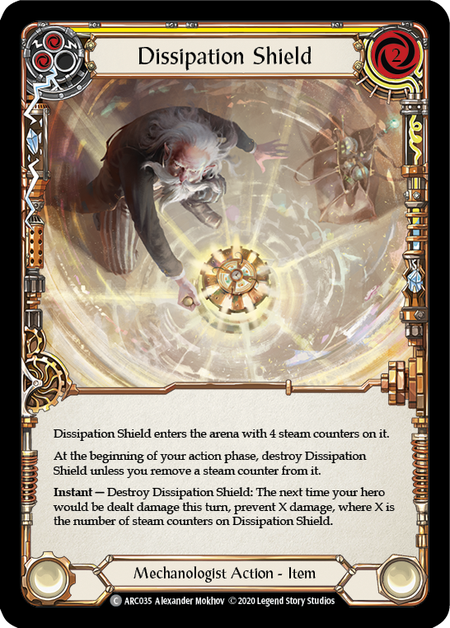 [035]【EN】Dissipation Shield【ARC-UL】[C][Mechanologist]