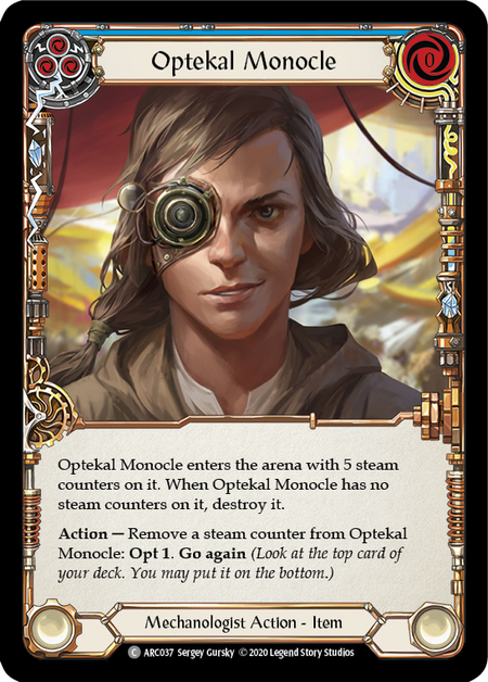 [037]【EN】Optekal Monocle【ARC-UL】[C][Mechanologist]