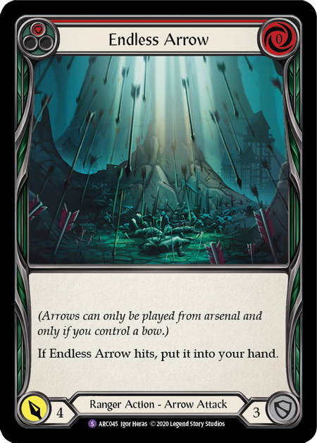 [045]【EN】【Rainbow Foil】Endless Arrow【ARC-UL】[S][Ranger]