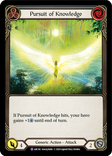 [161]【EN】【Rainbow Foil】Pursuit of Knowledge【ARC-UL】[S][Generic]