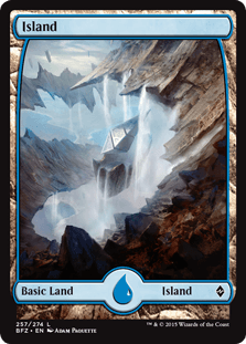 [257]【JP】【FOIL】島【BFZ】[C][土地]