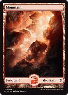 [265]【JP】【FOIL】山【BFZ】[C][土地]