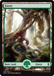 [270]【JP】【FOIL】森【BFZ】[C][土地]