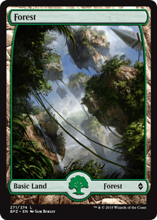 [271]【JP】【FOIL】森【BFZ】[C][土地]