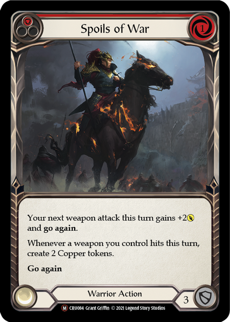 [084]【EN】Spoils of War【CRU-UL】[M][Warrior]