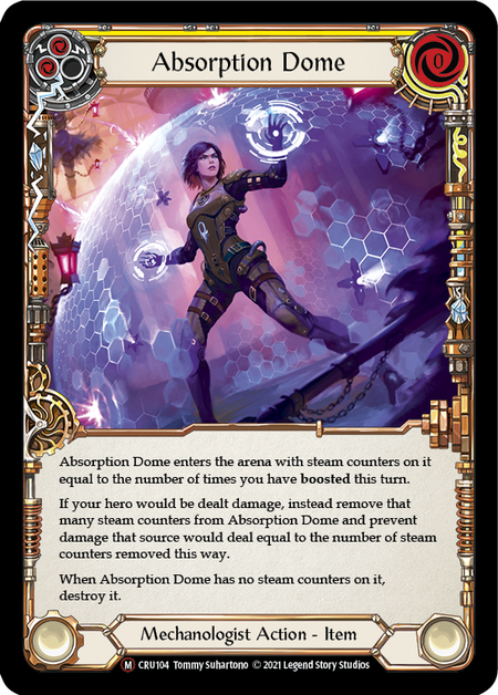 [104]【EN】Absorption Dome【CRU-UL】[M][Mechanologist]