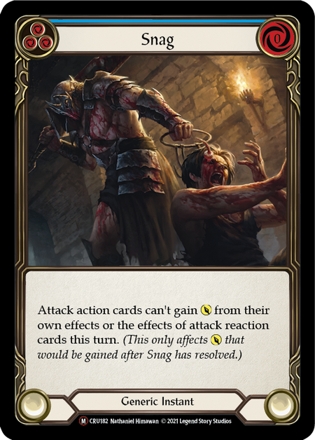[182]【EN】【Rainbow Foil】Snag【CRU-UL】[M][Generic]