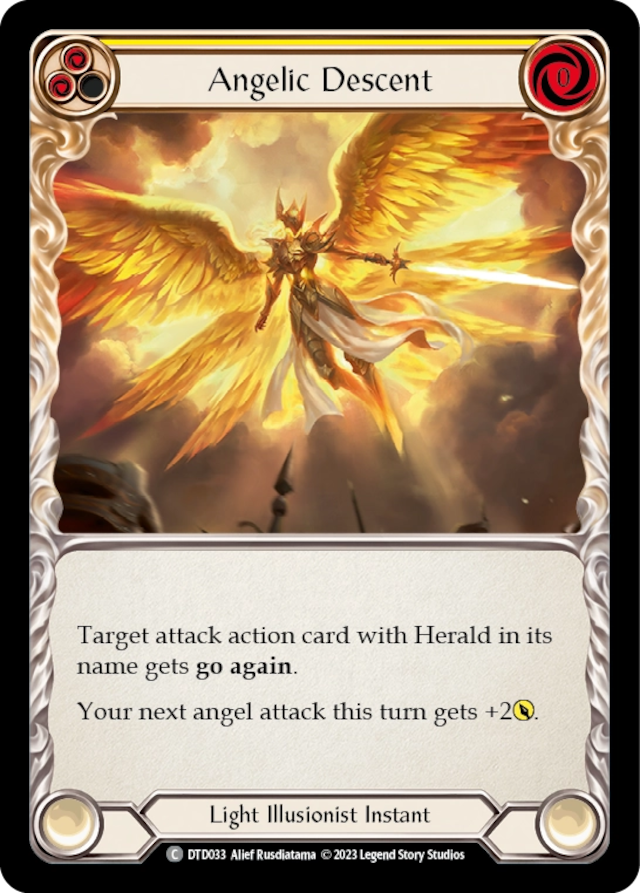 [033]【EN】Angelic Descent[黄]【DTD】[C][Light Illusionist]