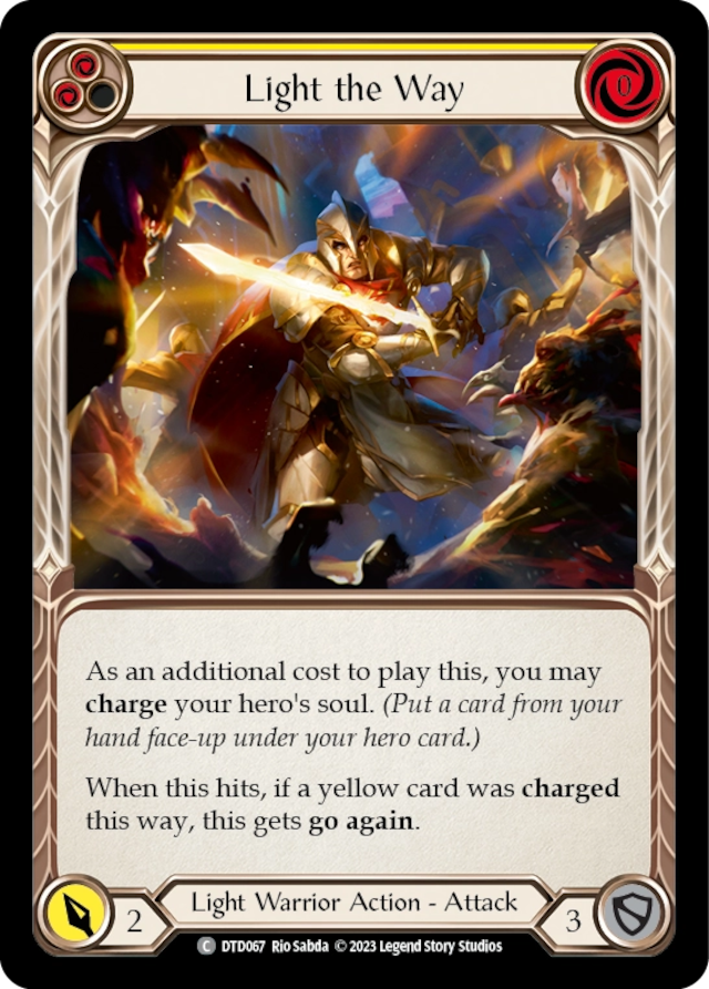 [067]【EN】Light the Way[黄]【DTD】[C][Light Warrior]