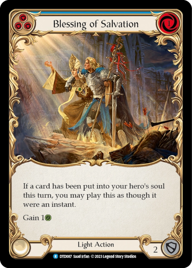 [087]【EN】Blessing of Salvation[青]【DTD】[R][Light]