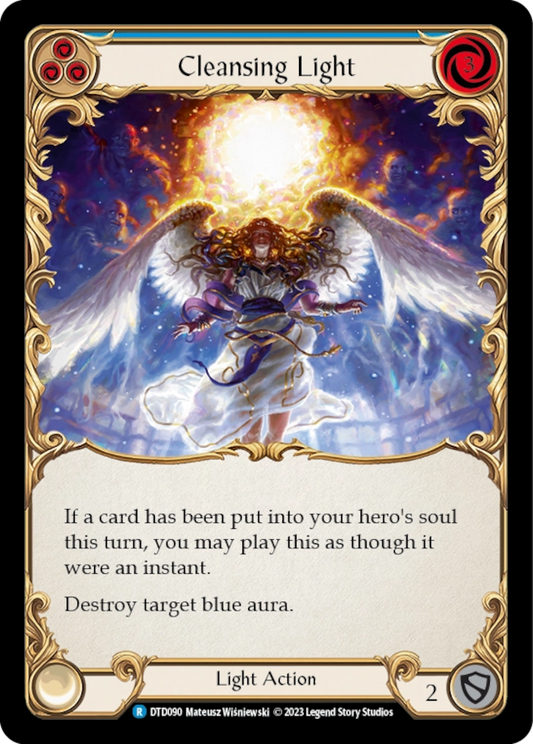 [090]【EN】Cleansing Light[青]【DTD】[R][Light]