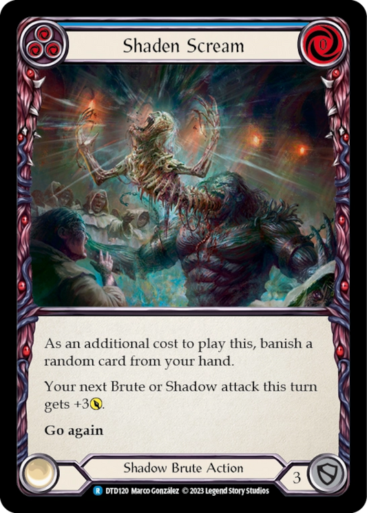 [120]【EN】Shaden Scream[青]【DTD】[R][Shadow Brute]