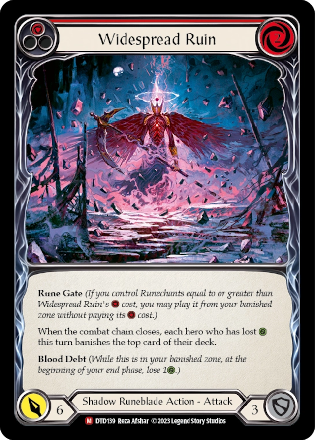 [139]【EN】Widespread Ruin【DTD】[M][Shadow Runeblade]