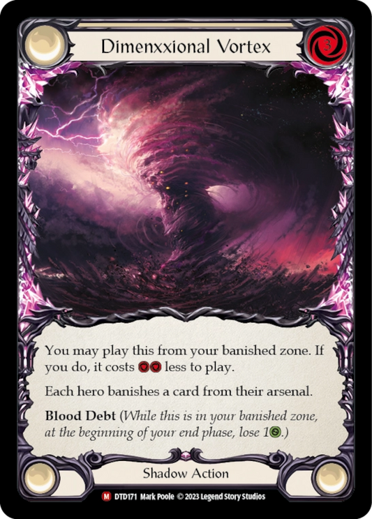 [171]【EN】【Rainbow Foil】Dimenxxional Vortex【DTD】[M][Shadow]