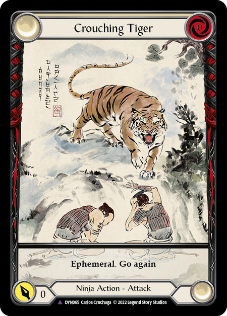 [065]【EN】【Cold Foil】Crouching Tiger【DYN】[Marvel][Ninja]