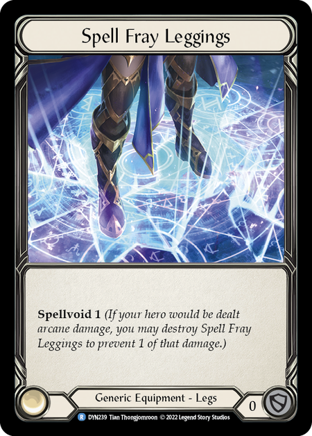 [239]【EN】【Cold Foil】Spell Fray Leggings【DYN】[R][Generic][Equipment]