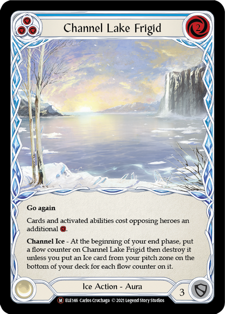 [146]【EN】【Rainbow Foil】Channel Lake Frigid【ELE-UL】[M][Ice]