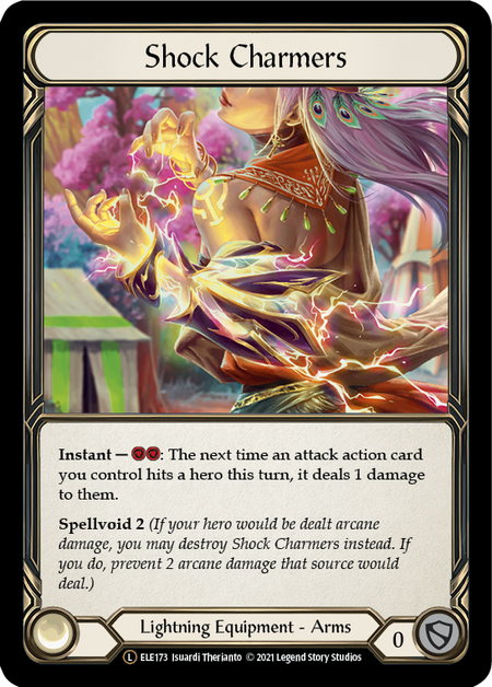 [173]【EN】【Rainbow Foil】Shock Charmers【ELE-UL】[L][Lightning][Equipment]