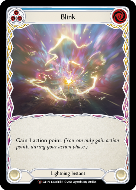 [176]【EN】【Rainbow Foil】Blink【ELE-UL】[M][Lightning]