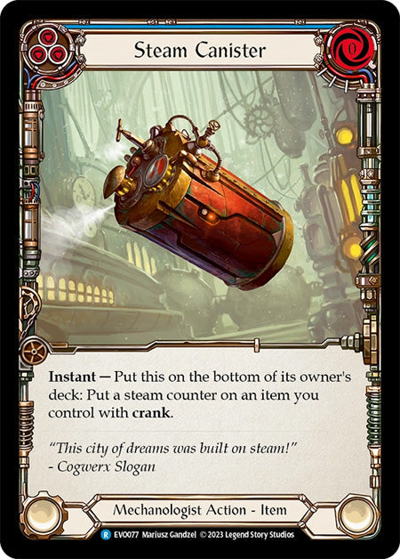 [077]【EN】Steam Canister【EVO】[R][Mechanologist]