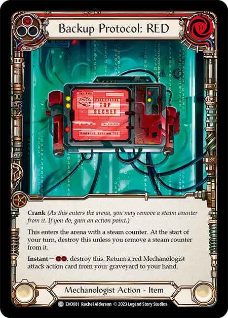 [081]【EN】Backup Protocol: RED【EVO】[C][Mechanologist]