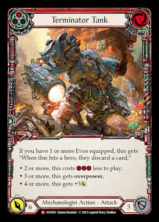 [055]【EN】Terminator Tank【EVO】[M][Mechanologist]