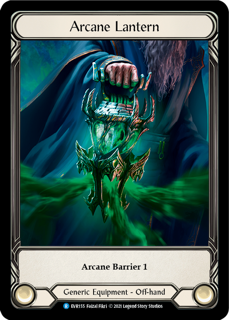 [155]【EN】【Cold Foil Extended Art】Arcane Lantern【EVR1st】[R][Generic][Equipment]