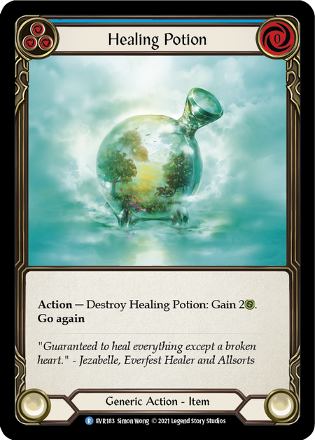 [183]【EN】【Cold Foil】Healing Potion【EVR1st】[R][Generic]