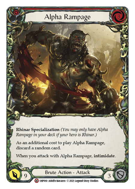 [010]【EN】Alpha Rampage【HP1】[M][Brute]