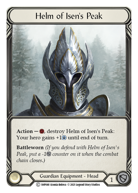 [048]【EN】Helm of Isen's Peak【HP1】[C][Guardian][Equipment]