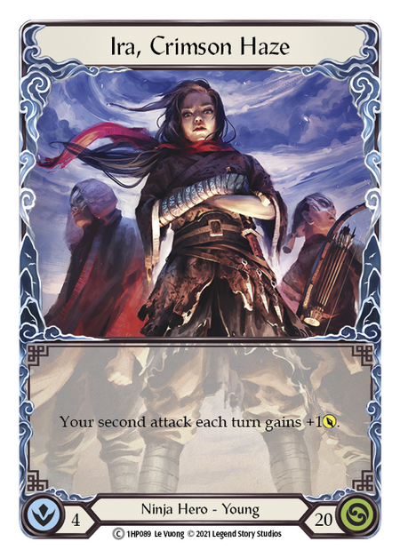 [089]【EN】Ira, Crimson Haze【HP1】[C][Ninja][Hero]